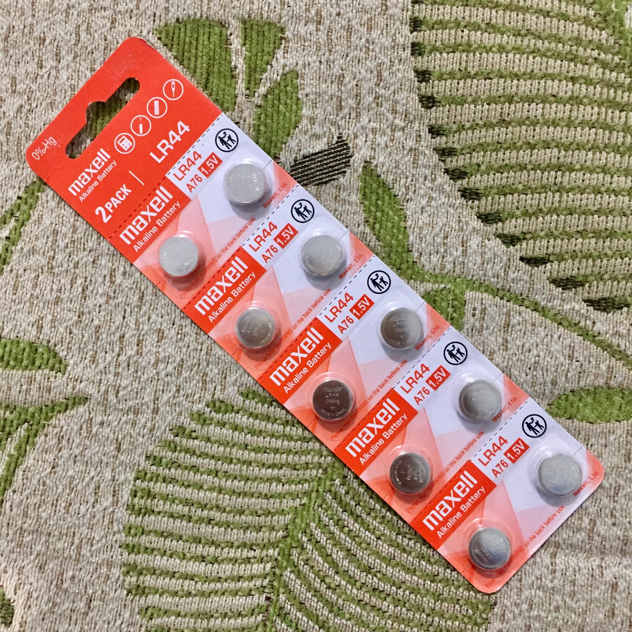 Baterai TDS Meter LR44 MAXELL